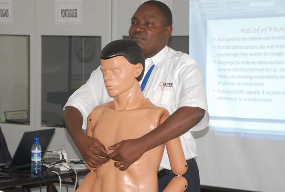 Training at Amref Health Africa