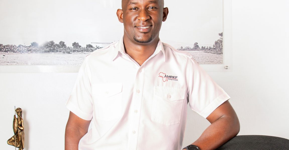 Stephen Gitau, the Chief Executive Officer for AMREF Flying Doctors