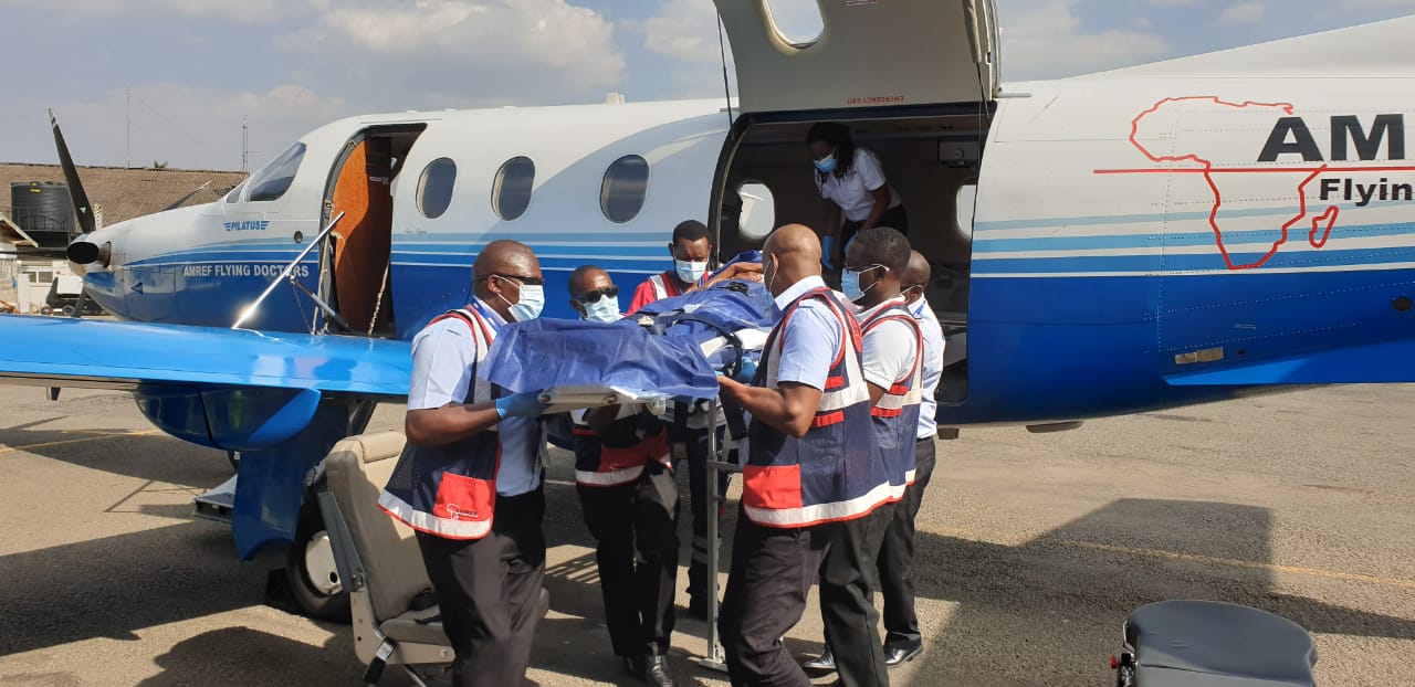 Charity Evacuation - AMREF Flying Doctors Evacuates Mandera Bus Attack Victim