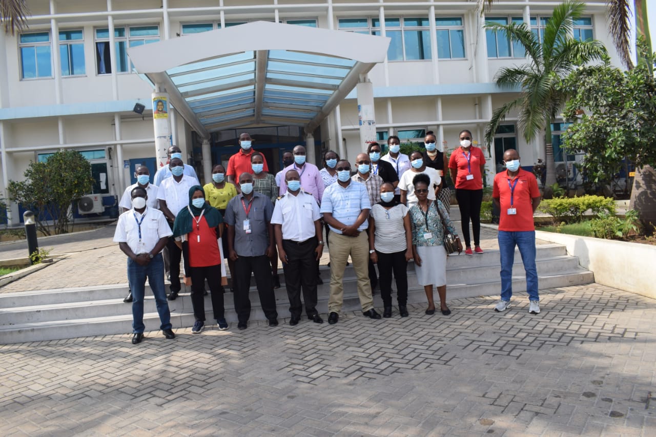 AMREF Flying Doctors - COVID 19 preparedness Training at Mombasa port