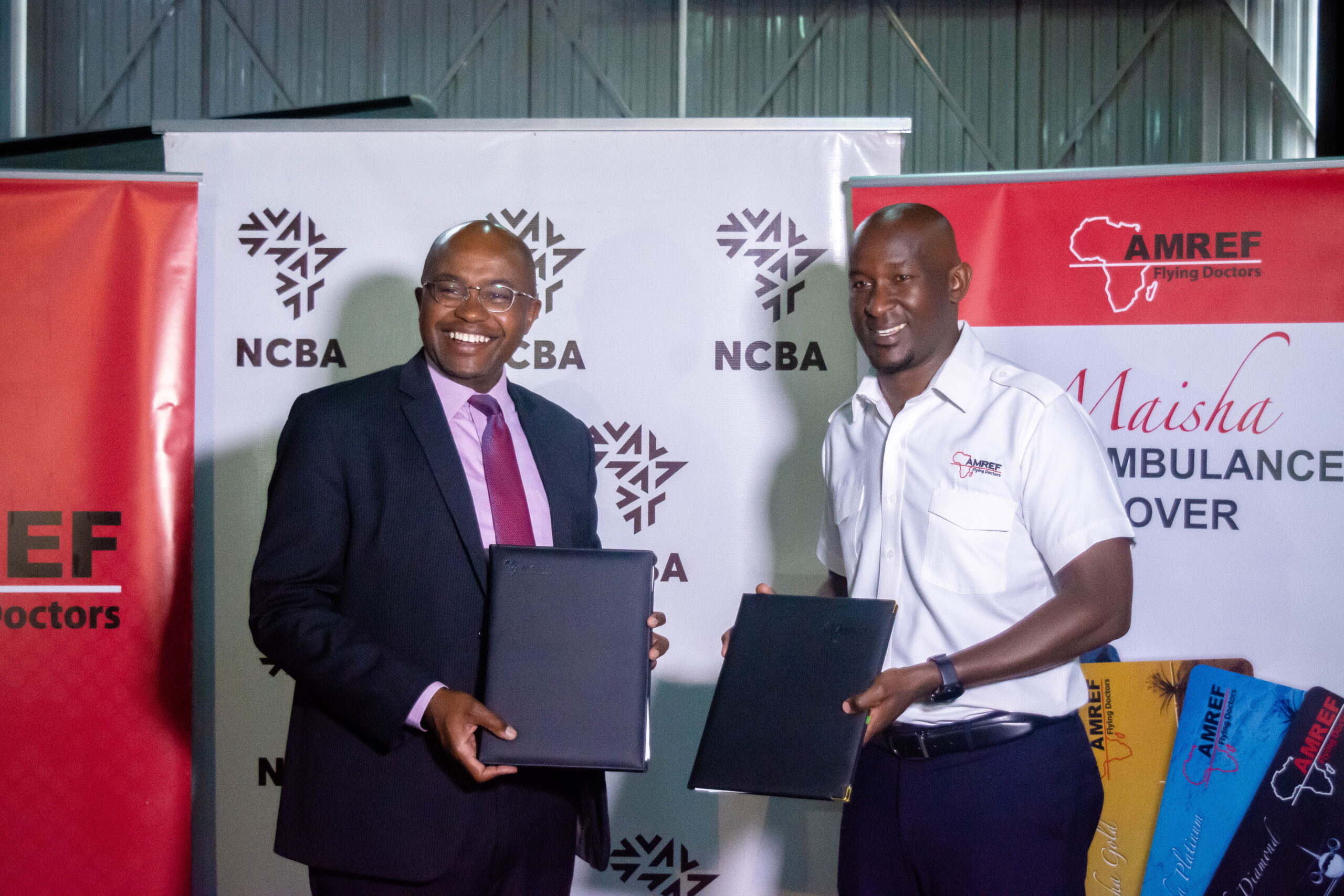 NCBA inks deal with AMREF Flying Doctors to offer Air and Ground medical evacuation services