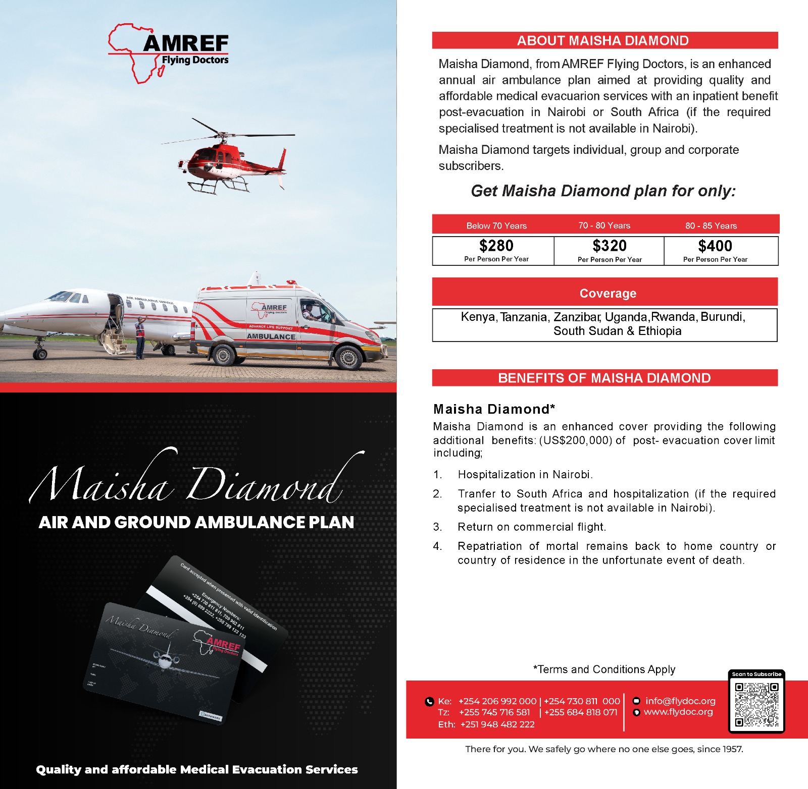 Maisha Diamond flyer